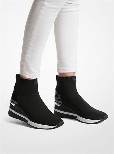 michael kors skyler knit sneaker|skyler sock sneakers review.